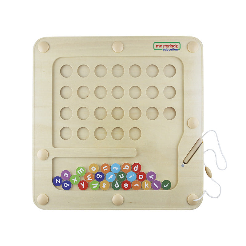 Masterkidz；ABC learning board with object-to-letter matching
