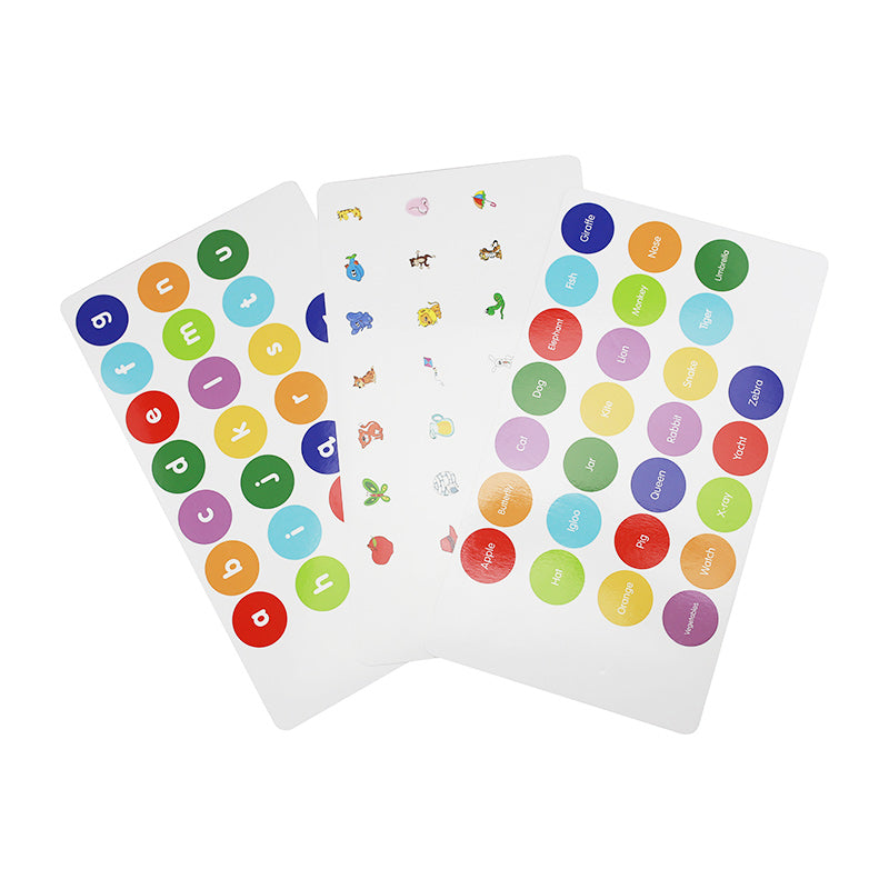 Letter recognition magnetic board for preschoolers