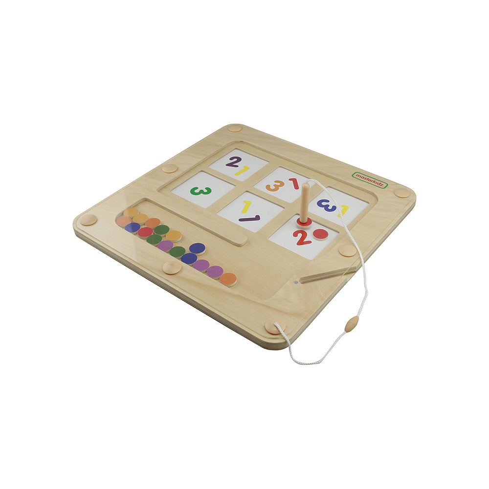 Educational colour matching maze for preschool maths skills