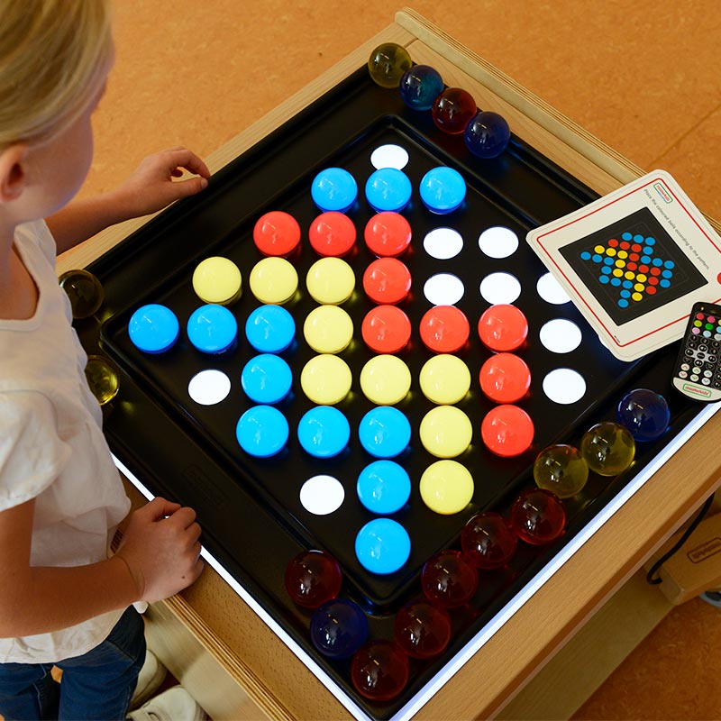 Masterkidz square LED light panel for classroom or home use