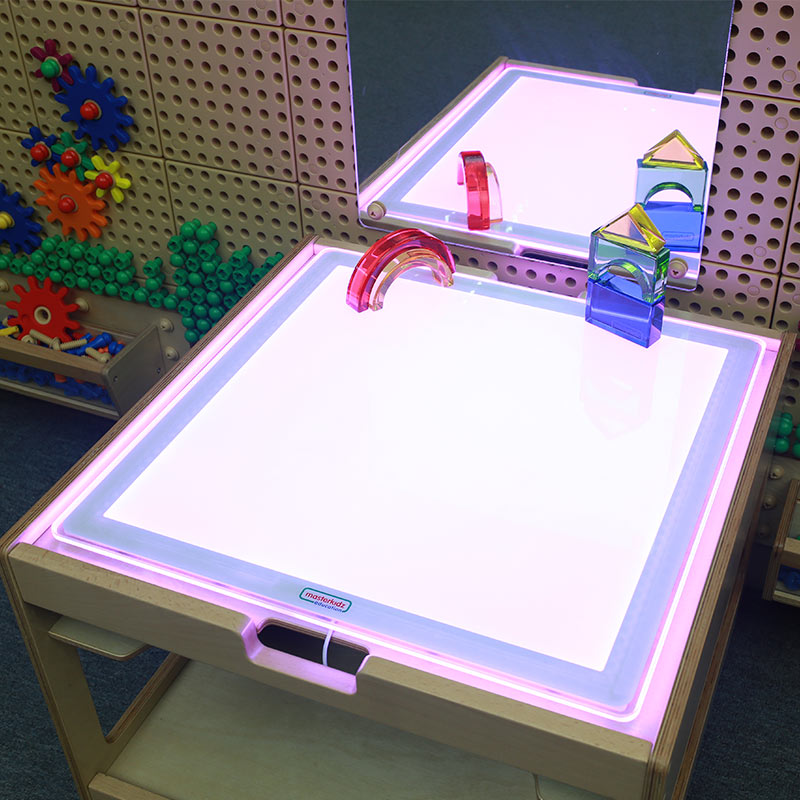 Hands-on sensory learning light panel for children