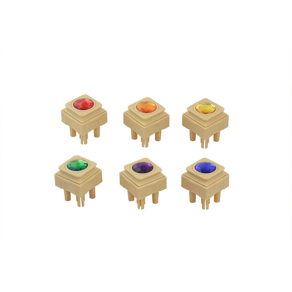 Enhancing creativity and learning with Masterkidz STEM Wall Gem Stone Blocks 72Pcs – Perfect for young learners.