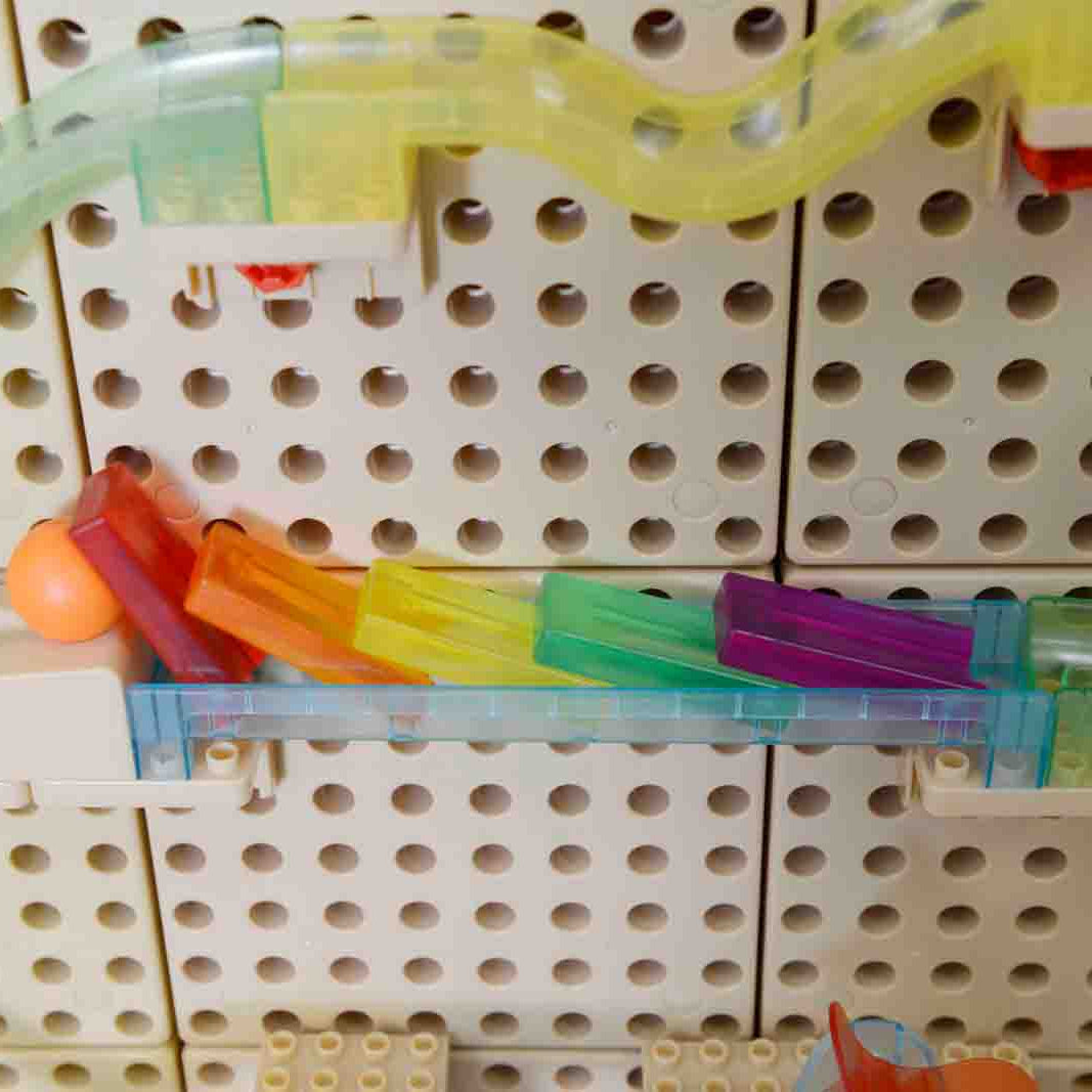 STEM-based learning with Masterkidz Kinetic Ball TraX 120Pc – A hands-on way to teach cause and effect, motion, and design.