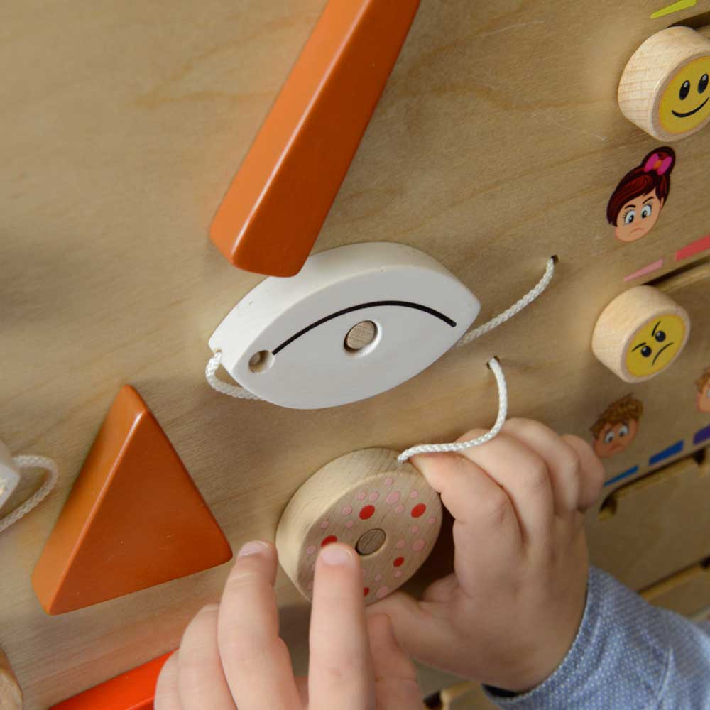 Mood meter emotions wall panel for SEL learning