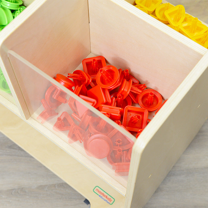 Masterkidz mobile storage organizer for toddlers and preschoolers