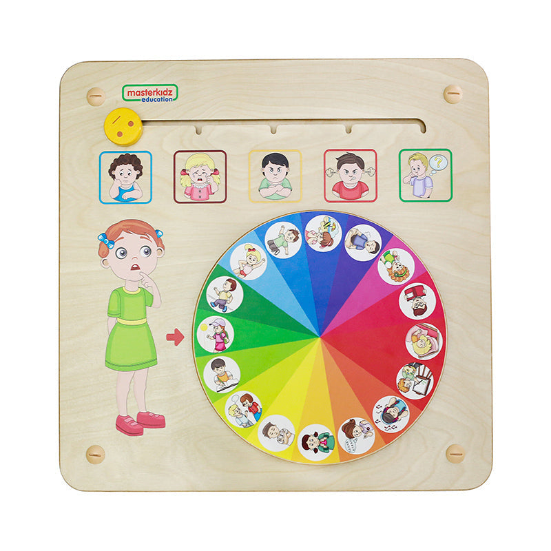 Masterkidz Emotions Management Wall Elements in preschool classroom for social-emotional learning