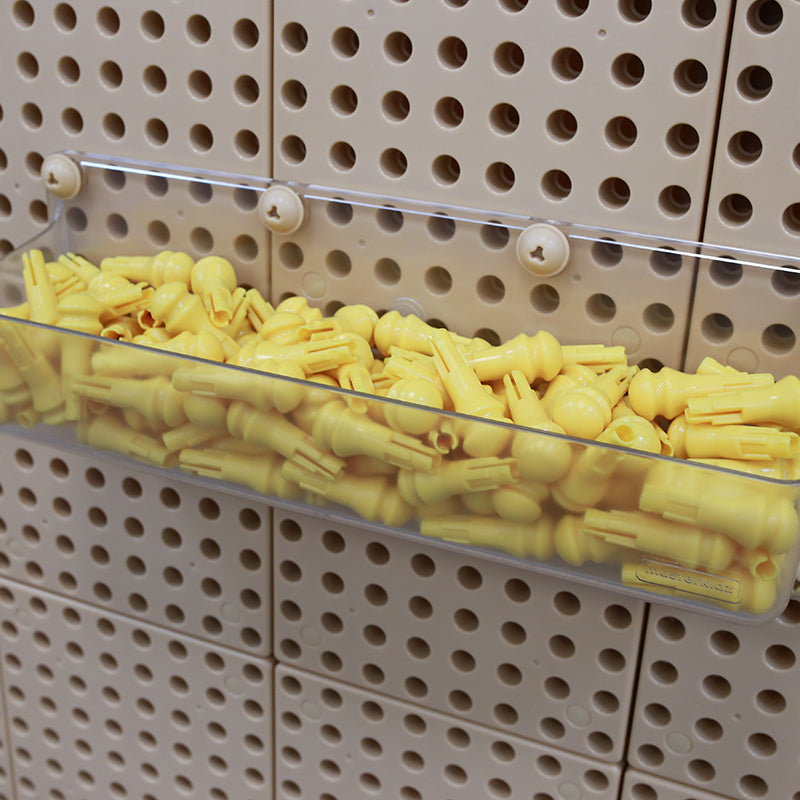 Montessori STEM wall storage solution for kids