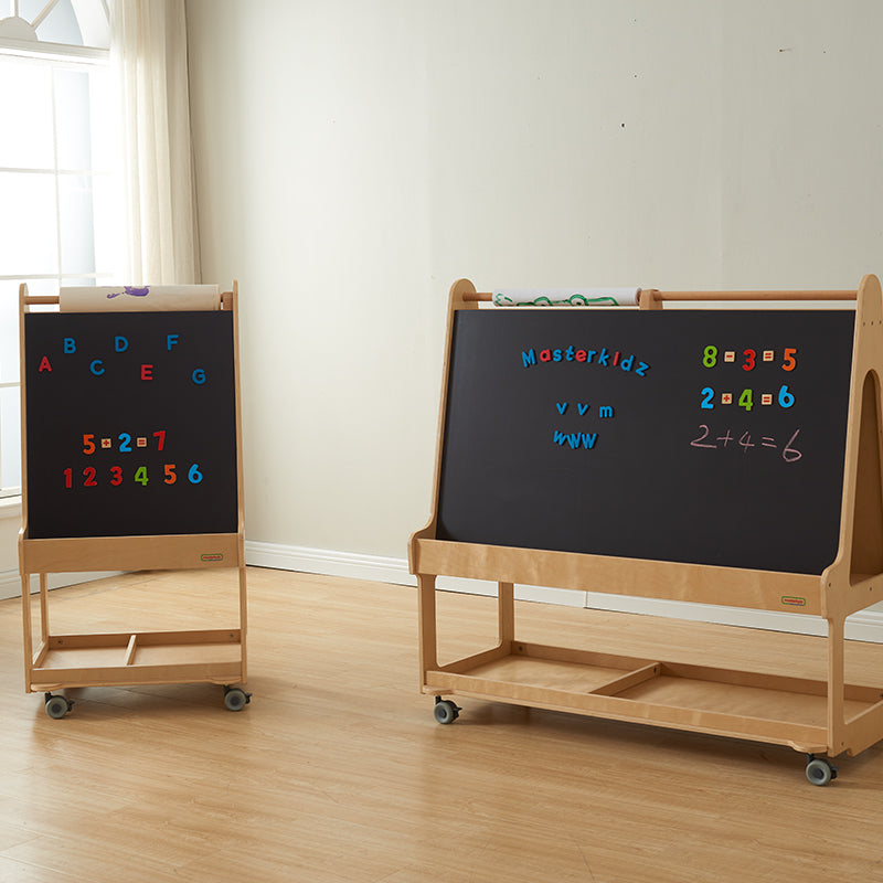 Masterkidz Art Island 1200L large wooden art easel for kids