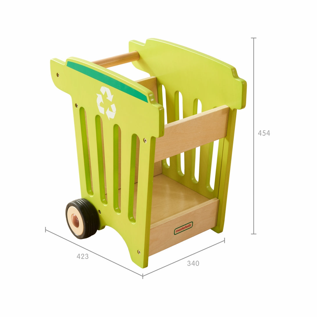 Child-safe wooden construction suitable for daily educational use.