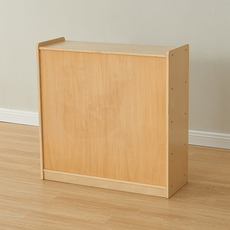 800H x 800L 16 Comparment Shelving Unit - Wooden Back