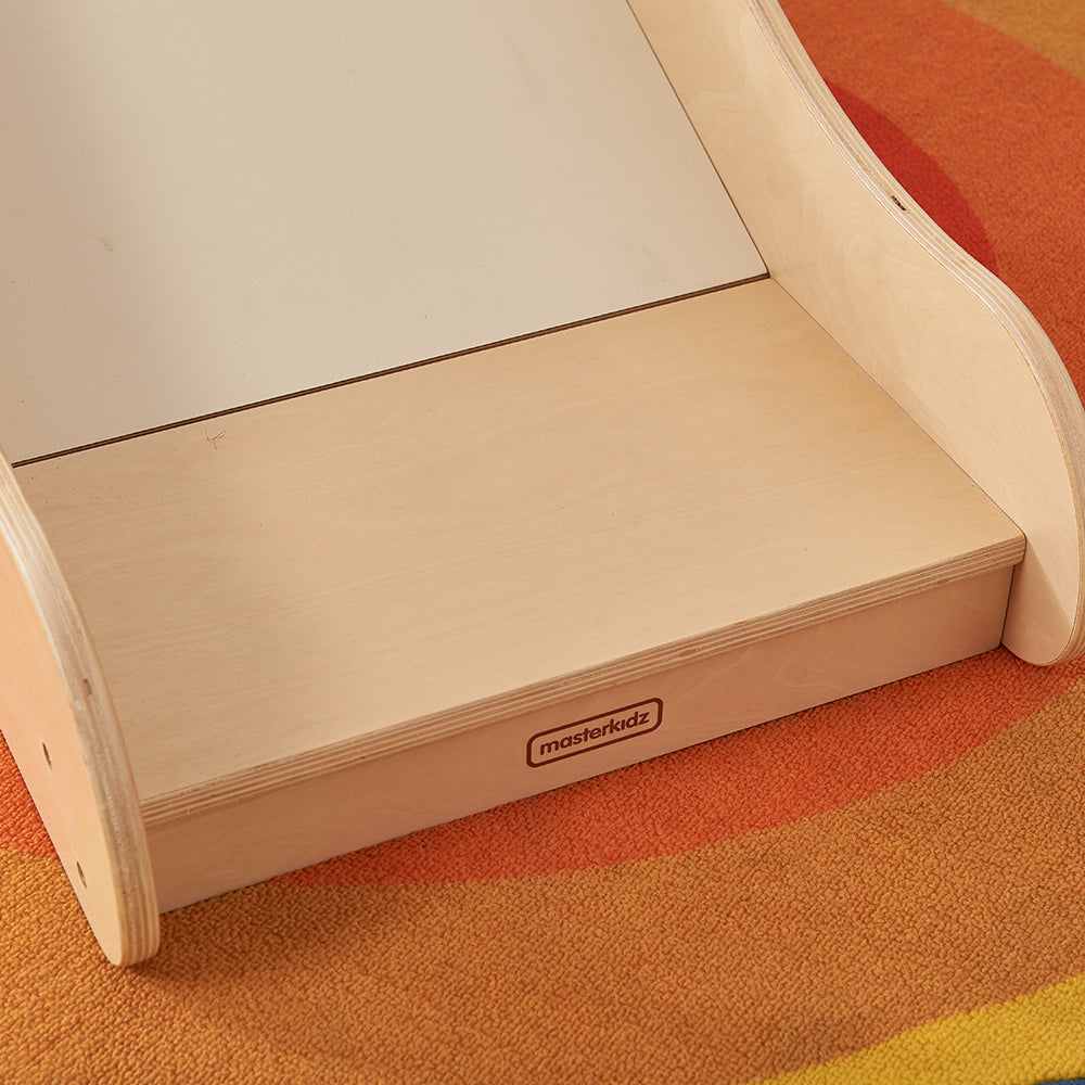 Safe wooden stairs and slide for preschoolers Masterkidz