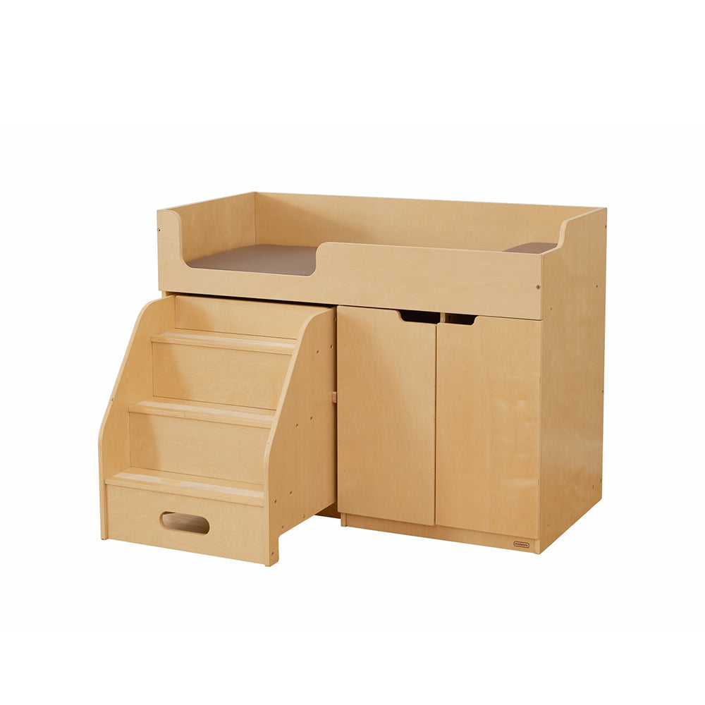 Spacious Masterkidz nursery furniture with multi-layer solid wood plywood, toddler changing table for safe diapering