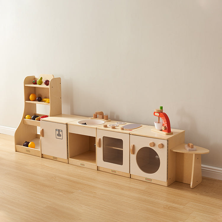 Play kitchen for home and classroom use