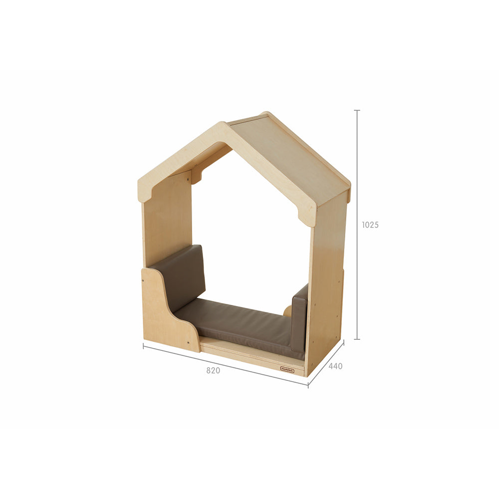 Masterkidz 820x430x1025mm quiet house for kids sensory play and focus.
