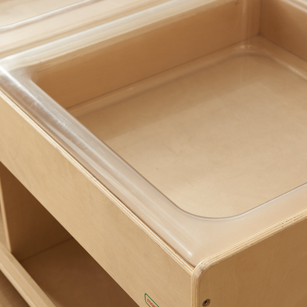 Masterkidz Mobile Discovery: Dual-Zone Sand &amp&Water Sensory Station