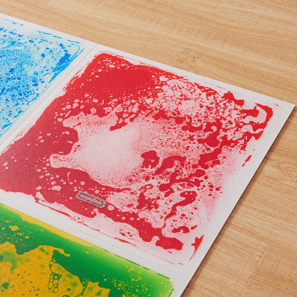 Visual stimulation；Colorful liquid patterns