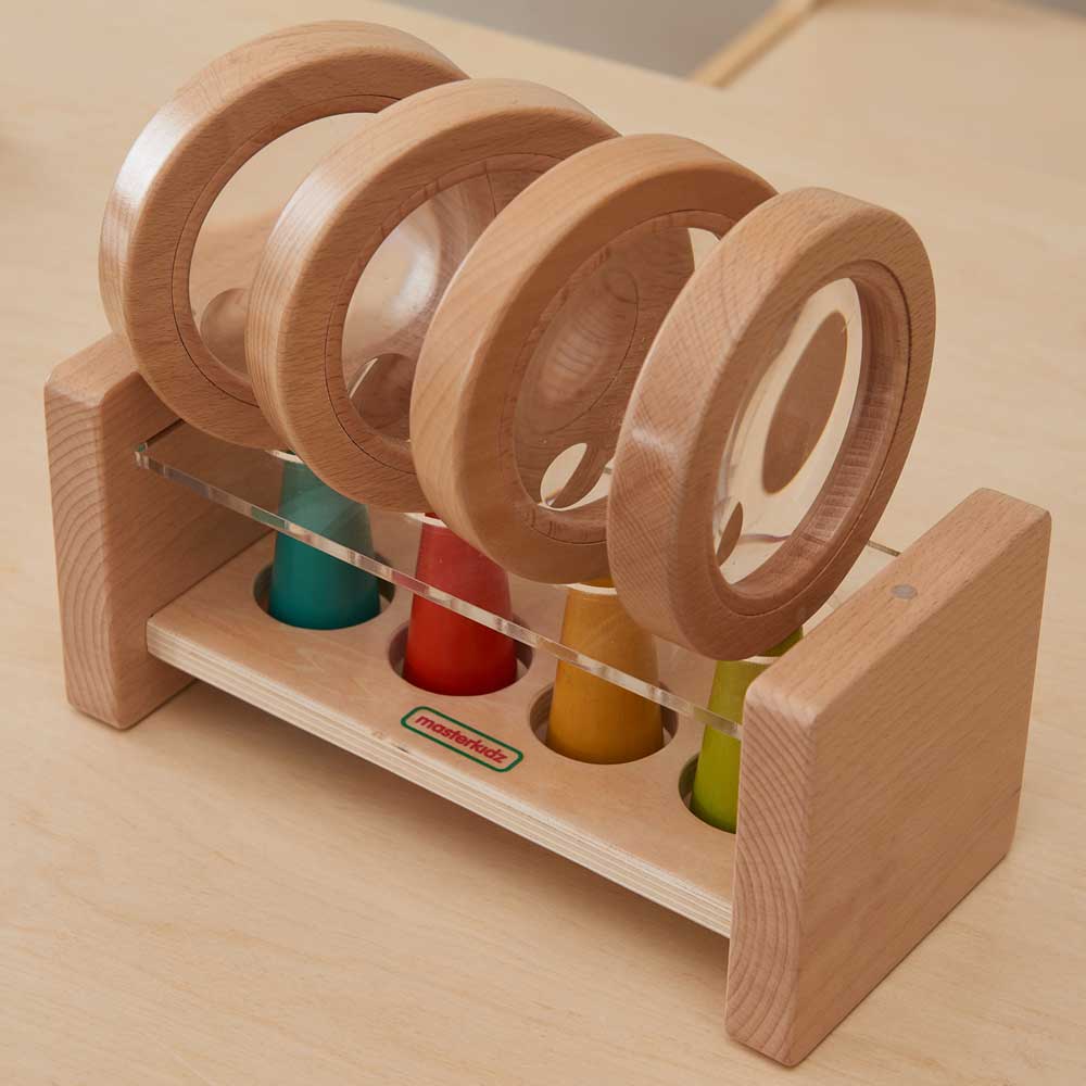 Preschool magnifying lens set for nature observation