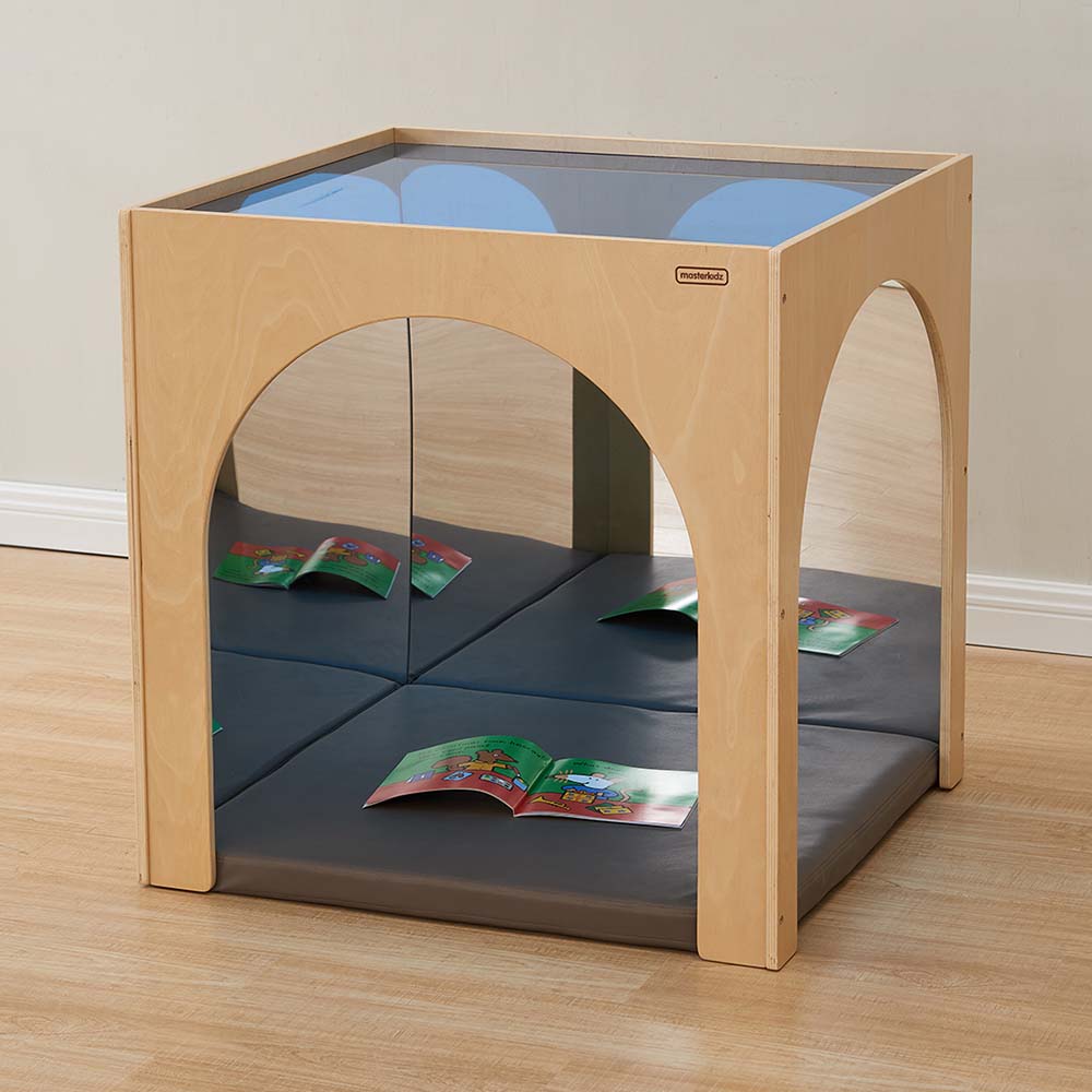 Cubic reading and relaxation space for children in classrooms.