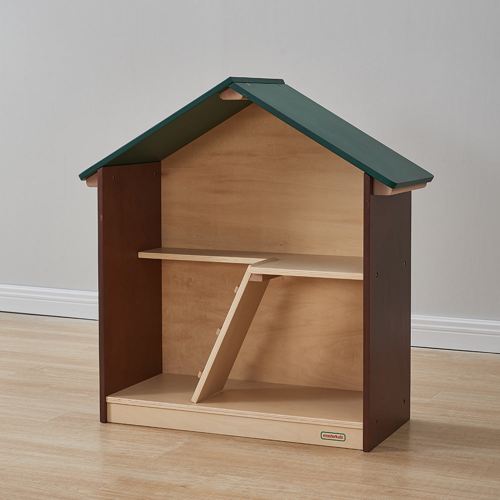 Close-up of durable birch plywood construction with smooth edges.