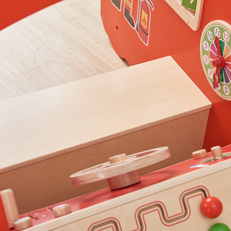 Masterkidz fire engine role play set – made from safe, sturdy materials for active learning and play