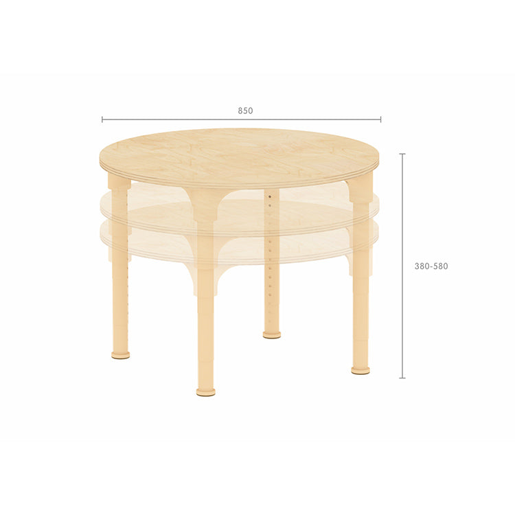 Height adjustment demonstration from 380mm to 580mm