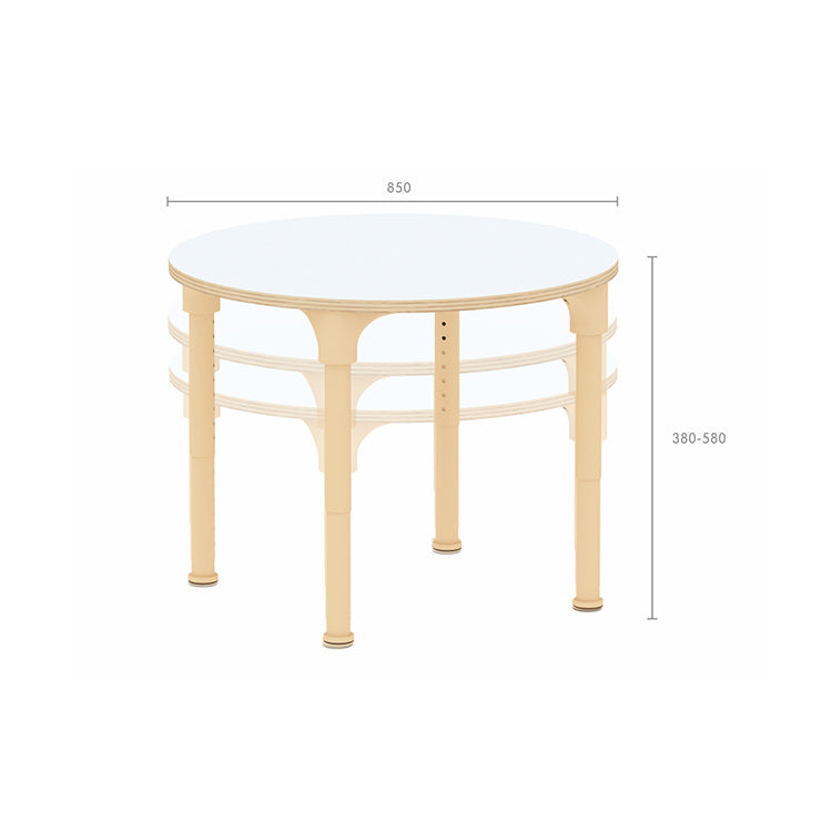 white Height adjustment demonstration from 380mm to 580mm