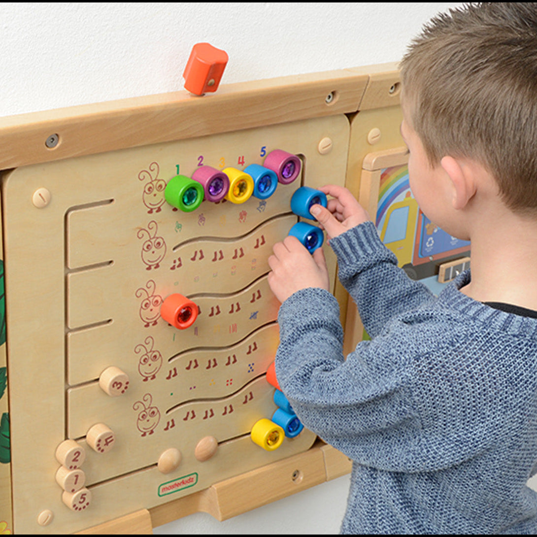 Encourages fine motor skills and hand-eye coordination.