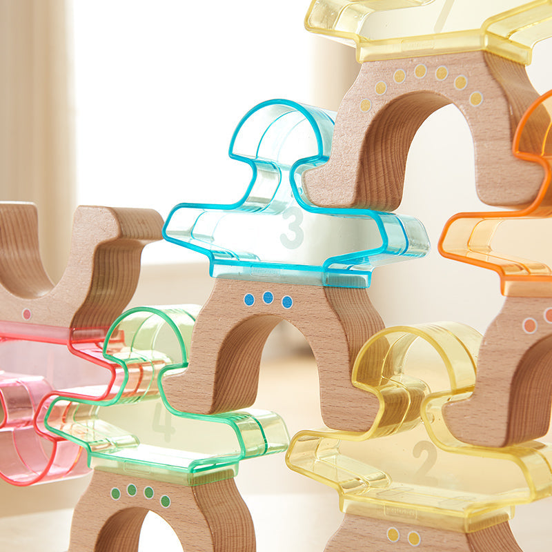 Masterkidz interactive stacking men for letter recognition