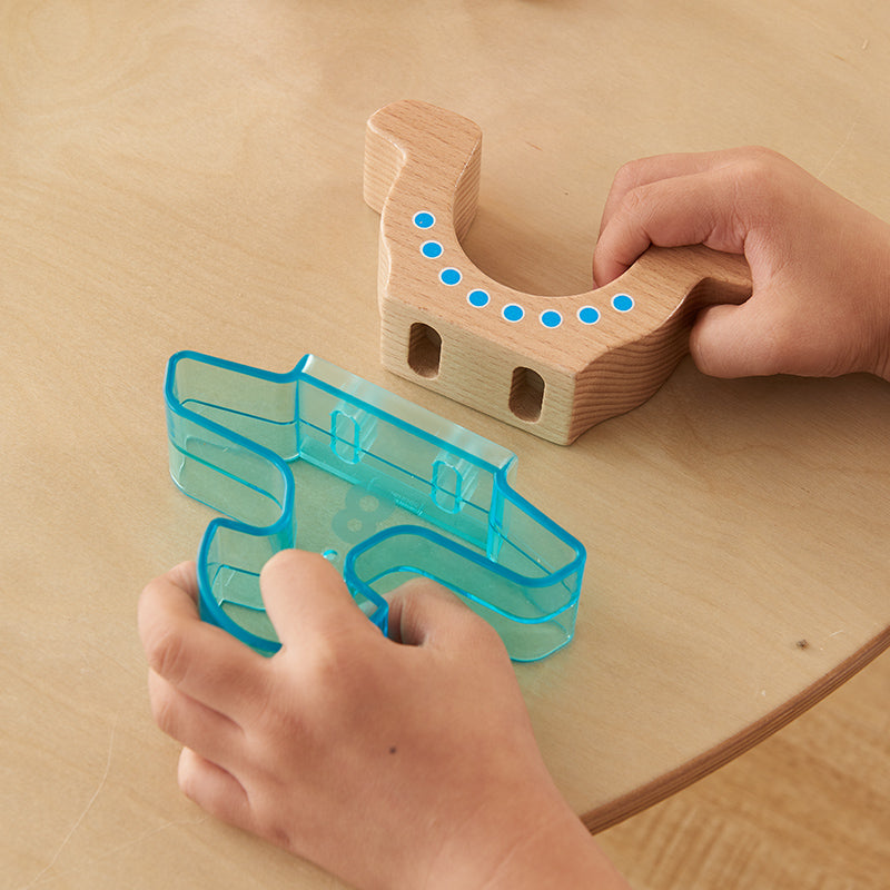 26 heads and 26 legs alphabet stacking set by Masterkidz