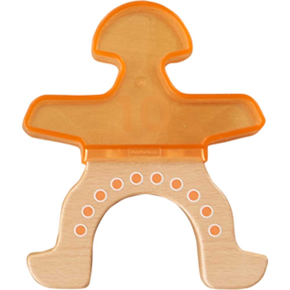 Preschool children playing with educational stacking men