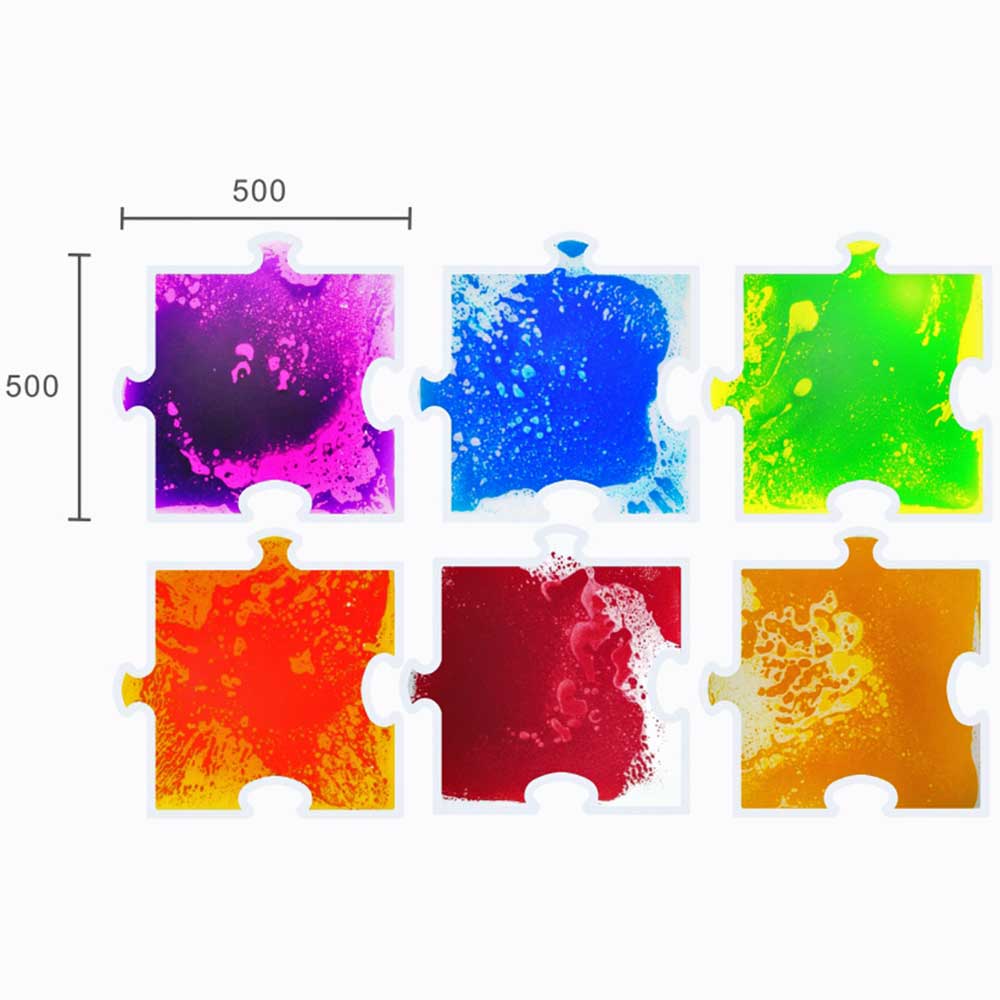 Colorful liquid patterns；Sensory play for kids