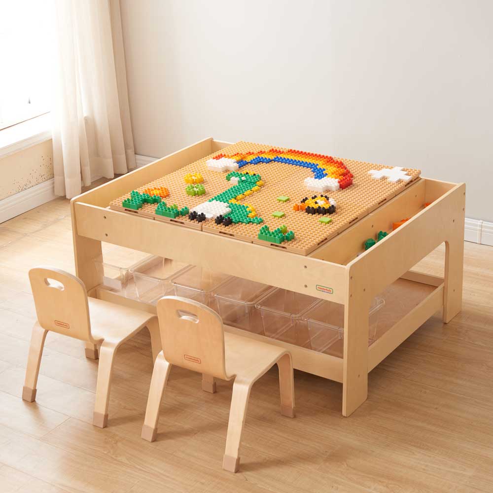 Masterkidz STEM Wall Baseplate Set – 4-piece set provides a durable surface for building and creative play.