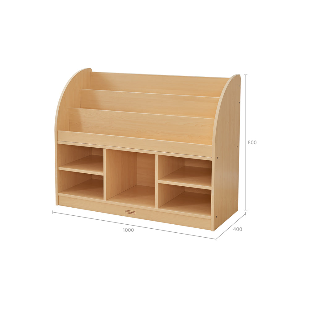 Masterkidz reading corner bookshelf for toddlers