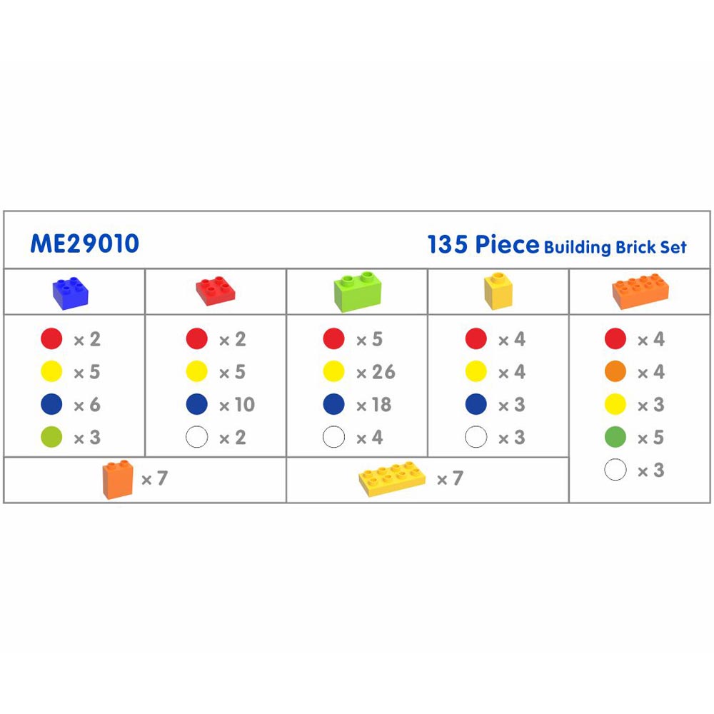 STEM Building Block Set (135 Pcs)