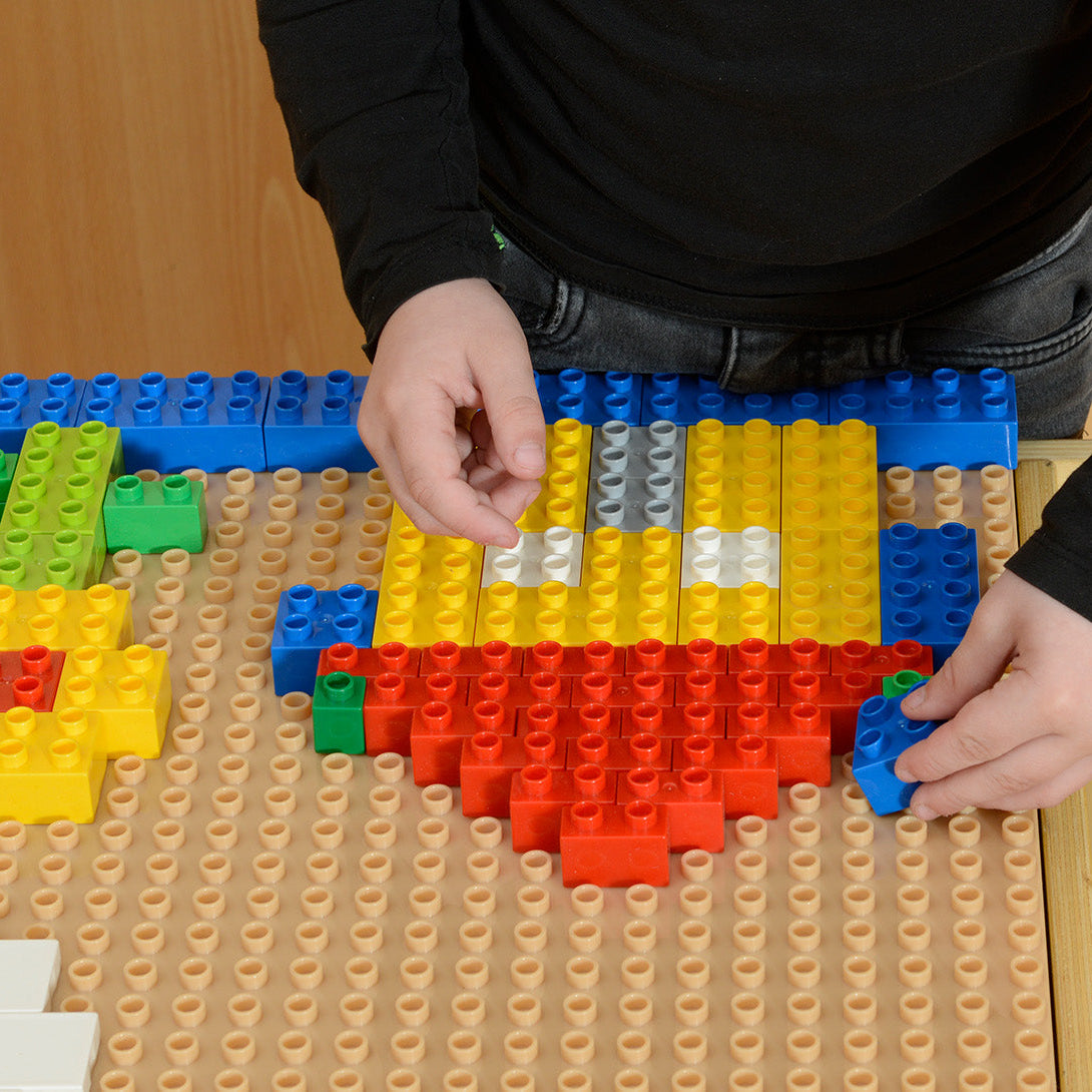 Great for use with Masterkidz STEM Wall Building Brick Baseplate for extended learning opportunities.