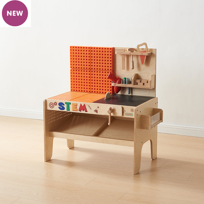Masterkidz 850L STEM Activity Workbench in classroom – hands-on learning and engineering play for kids