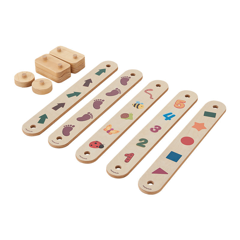 Early childhood motor skills toy – Masterkidz balance beam set