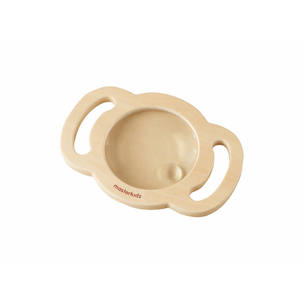 Large 130mm magnifier lens providing clear 3× magnification.