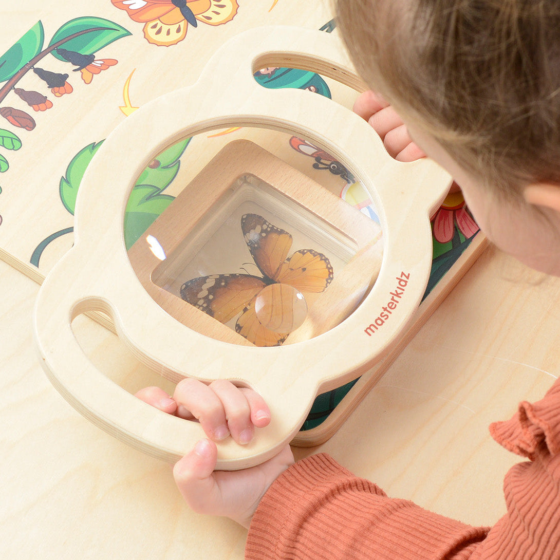 Perfect for outdoor exploration or nature tables in classrooms.