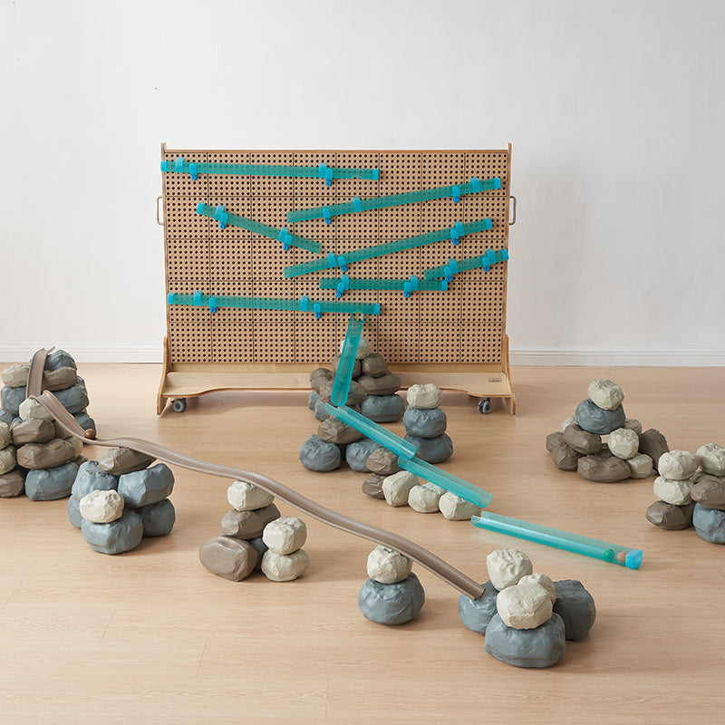 Montessori-inspired foam building blocks by Masterkidz