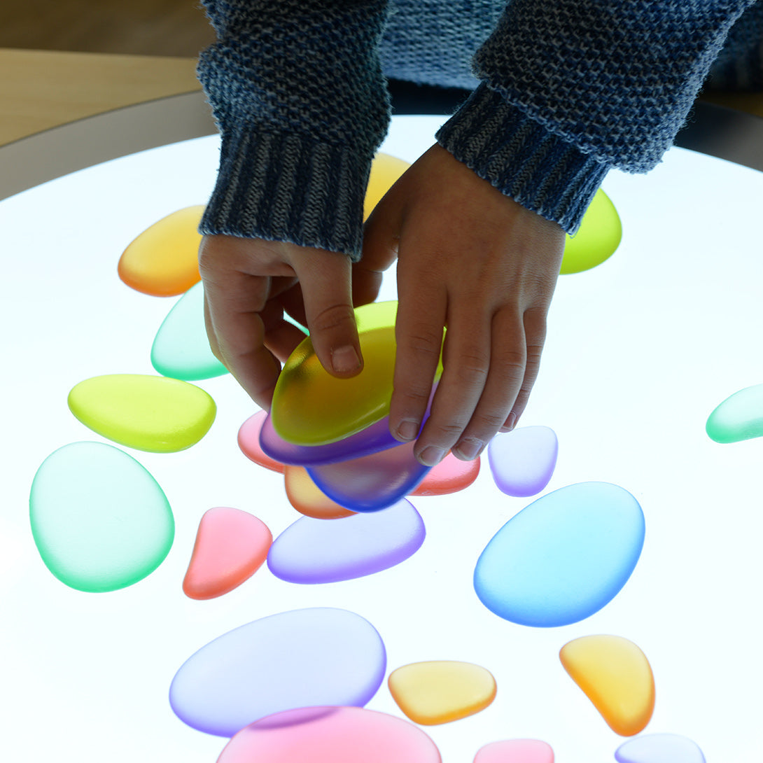 Sensory loose parts cobbles in different sizes