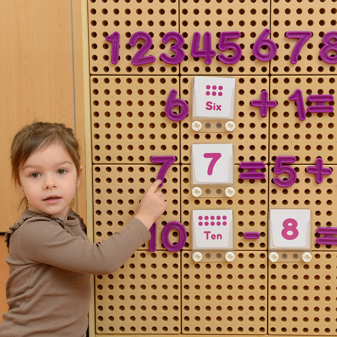 Masterkidz STEM Wall Numbers Set – Ideal for teaching early math concepts like counting and sequencing.