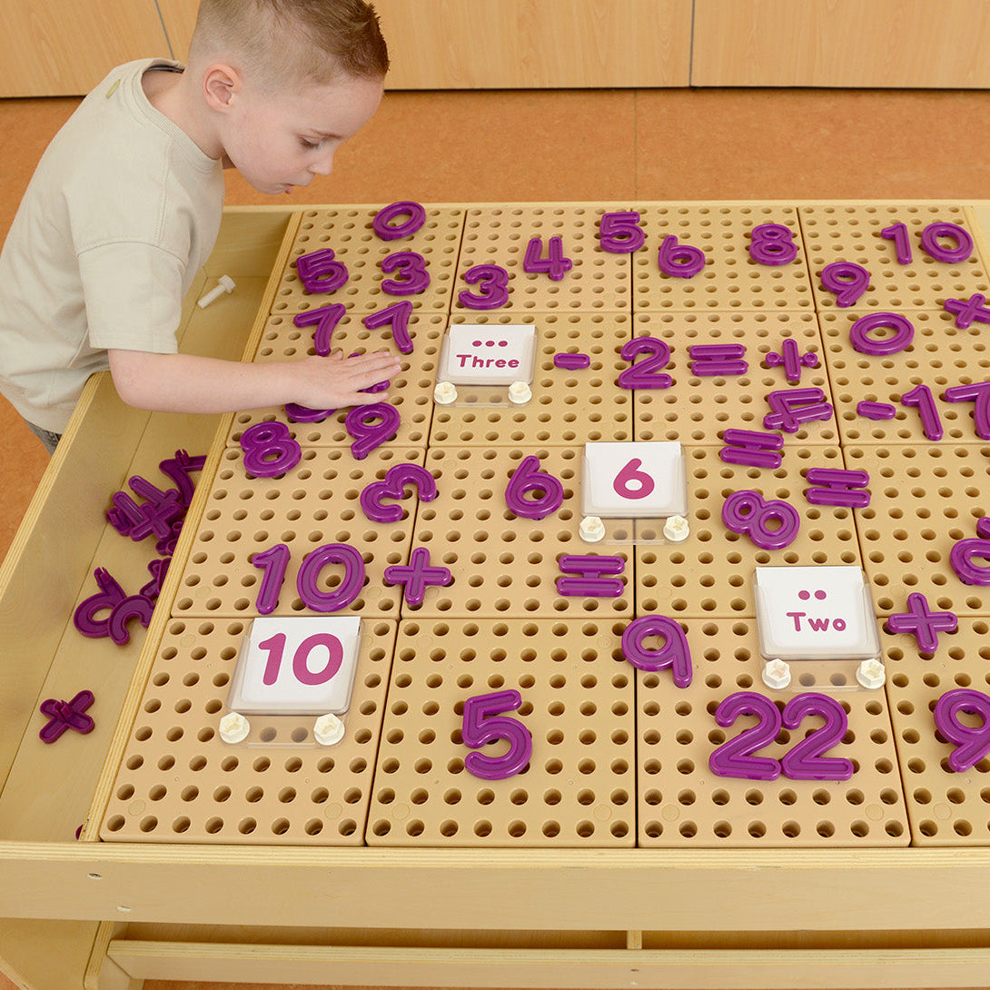 Masterkidz STEM Wall Numbers – Great for children to arrange in order and practice basic math operations.