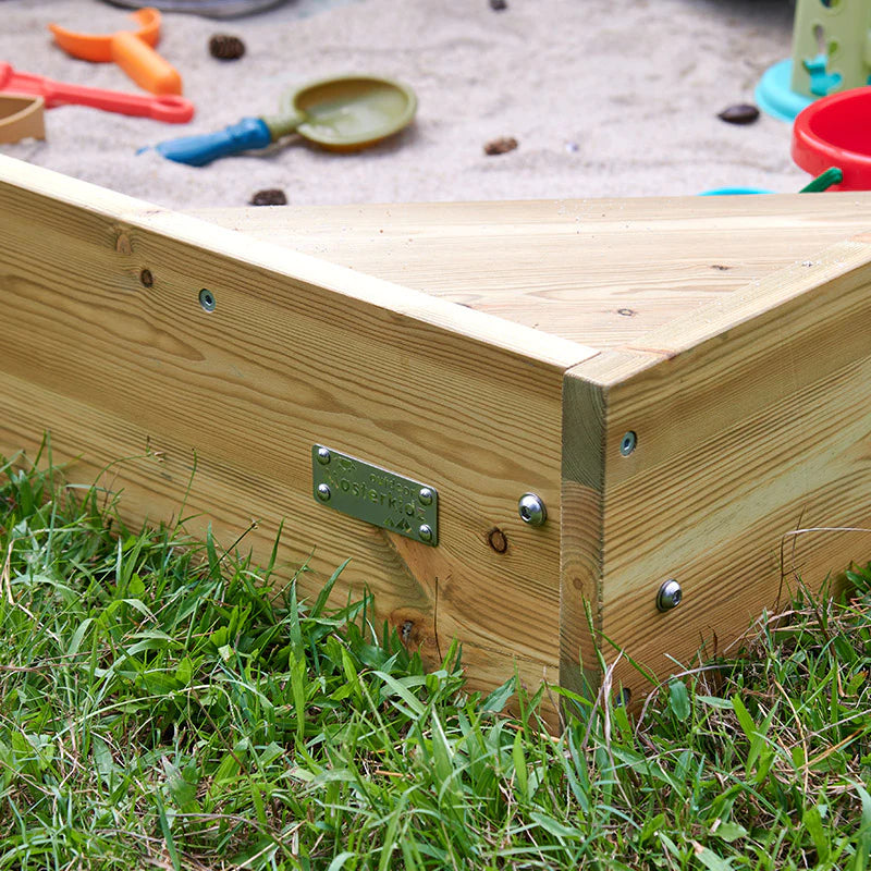 Outdoor STEAM Activity Station with Sand Pit