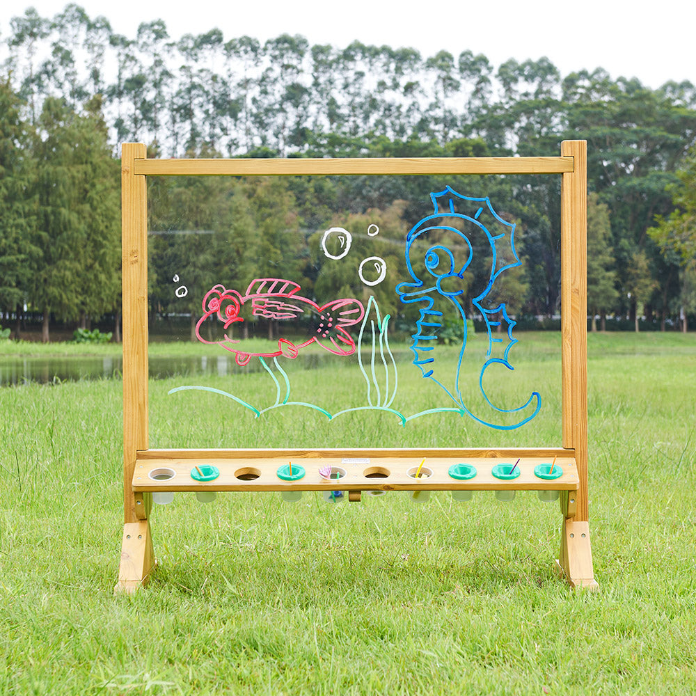 Outdoor classroom easel