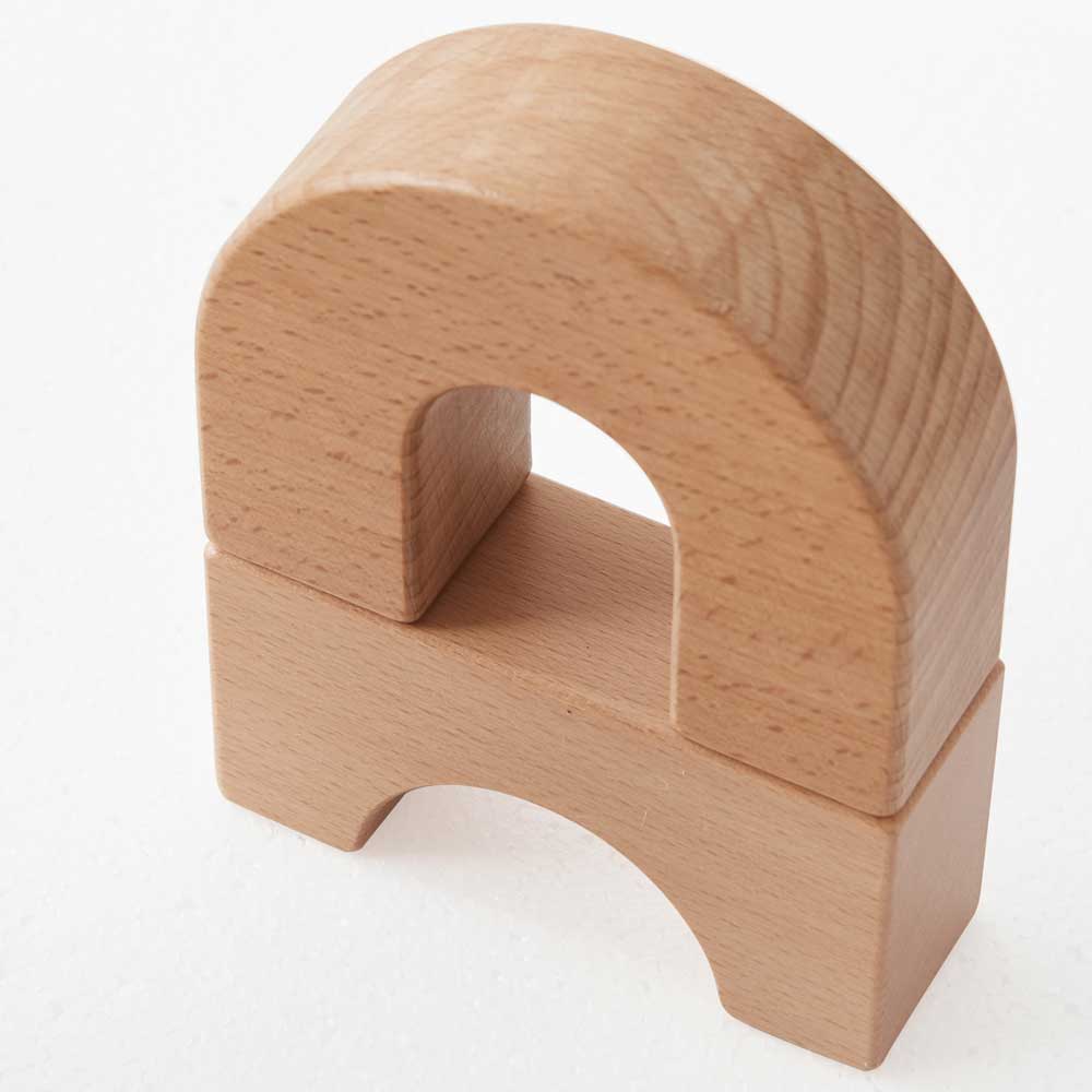 Bulid My Castle 124pc Wooden Block Set