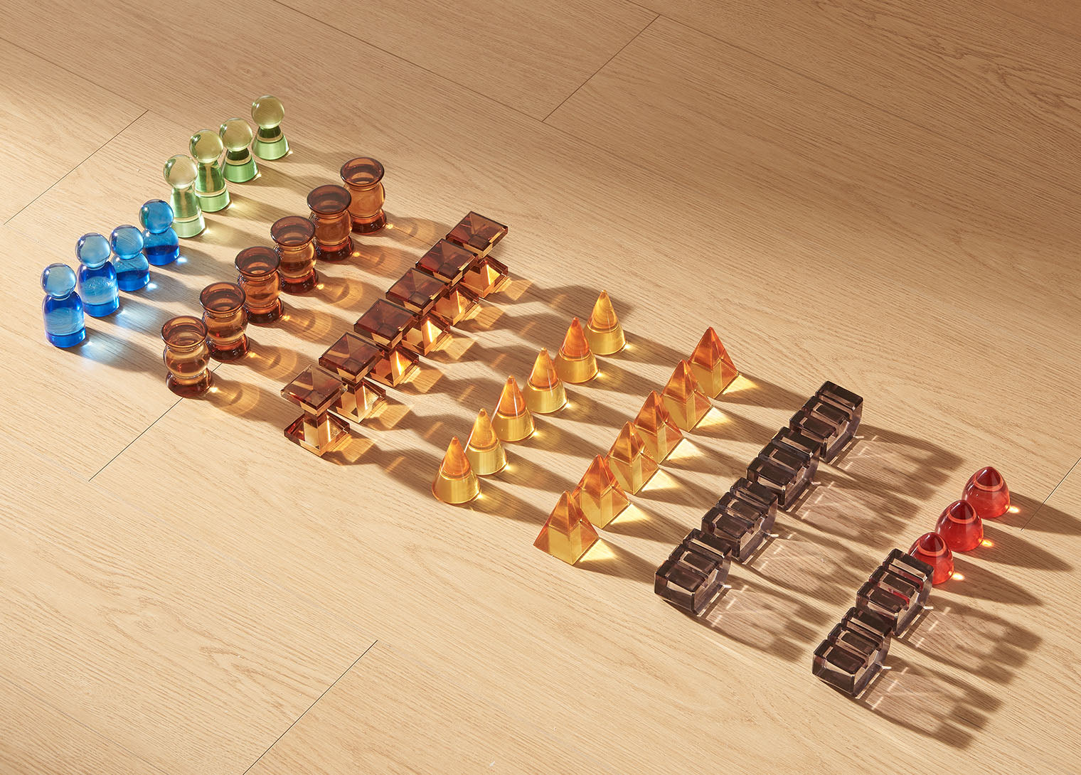 119 Pcs Creative Castle Building Set - Translucent Acrylic & Beechwood Blocks for Kids, STEM Sensory Toys with Light & Color Learning for Small World Scenes