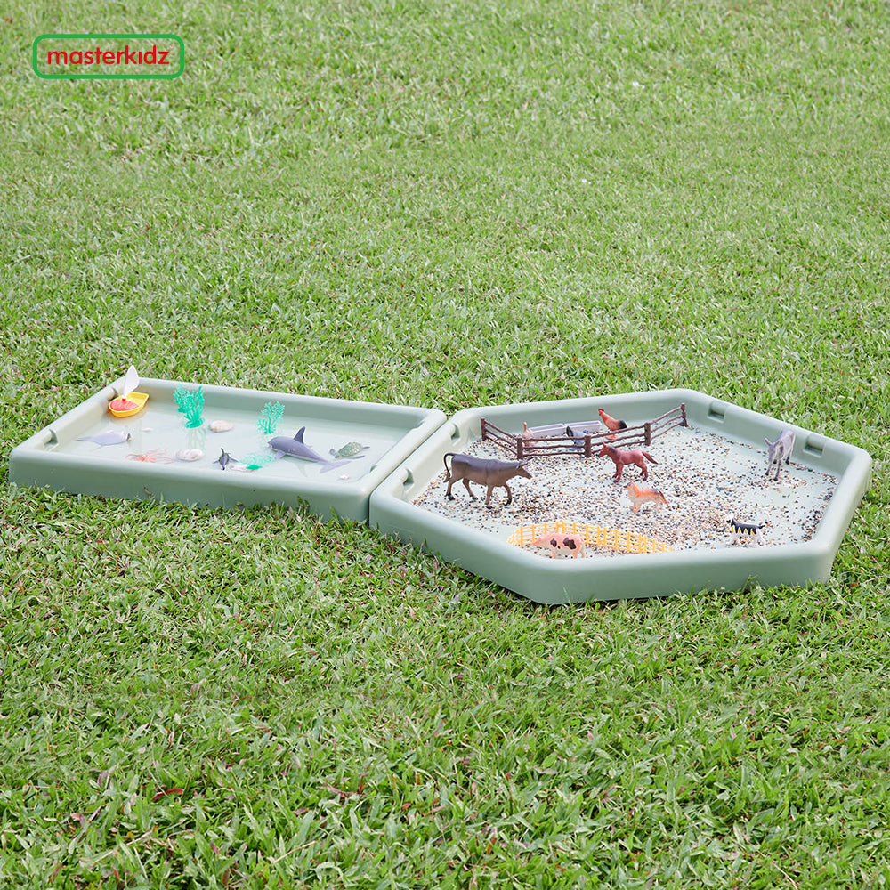 Rectangular-Hexagonal Tuff Tray