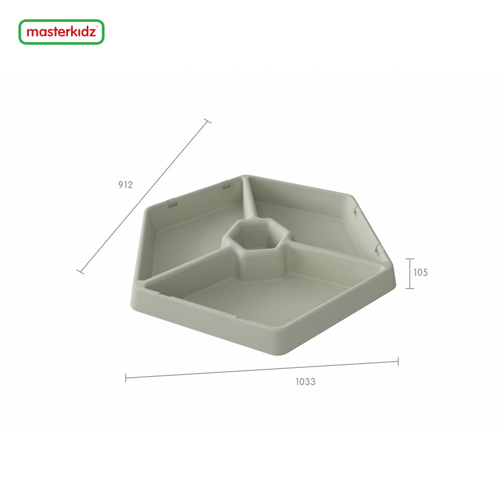 Rectangular-Hexagonal Tuff Tray