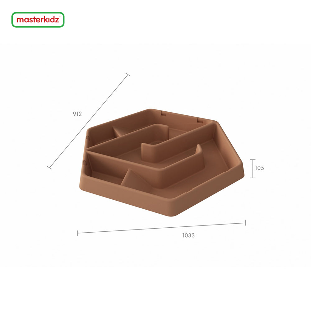Rectangular-Hexagonal Tuff Tray